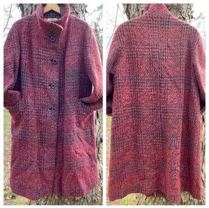 VINTAGE Union Made, Bromleigh New York boucle coat